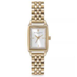 Olivia Burton Rectangle Bracelet Watch, 20.5mm (Yellow Gold)